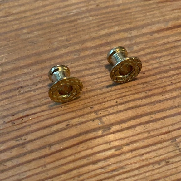 Tawapa plugs 5mm 4 gauge , gold plated pair - Picture 4 of 4